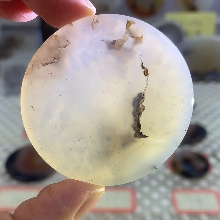 玛瑙/玉髓合金颈饰