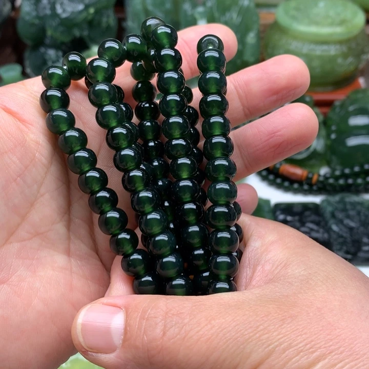 蛇纹石玉颈饰未镶嵌T***杨
