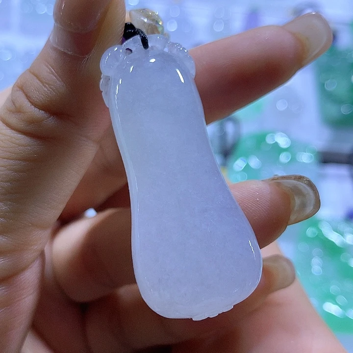 翡翠未镶嵌颈饰天然翡翠A货吊坠