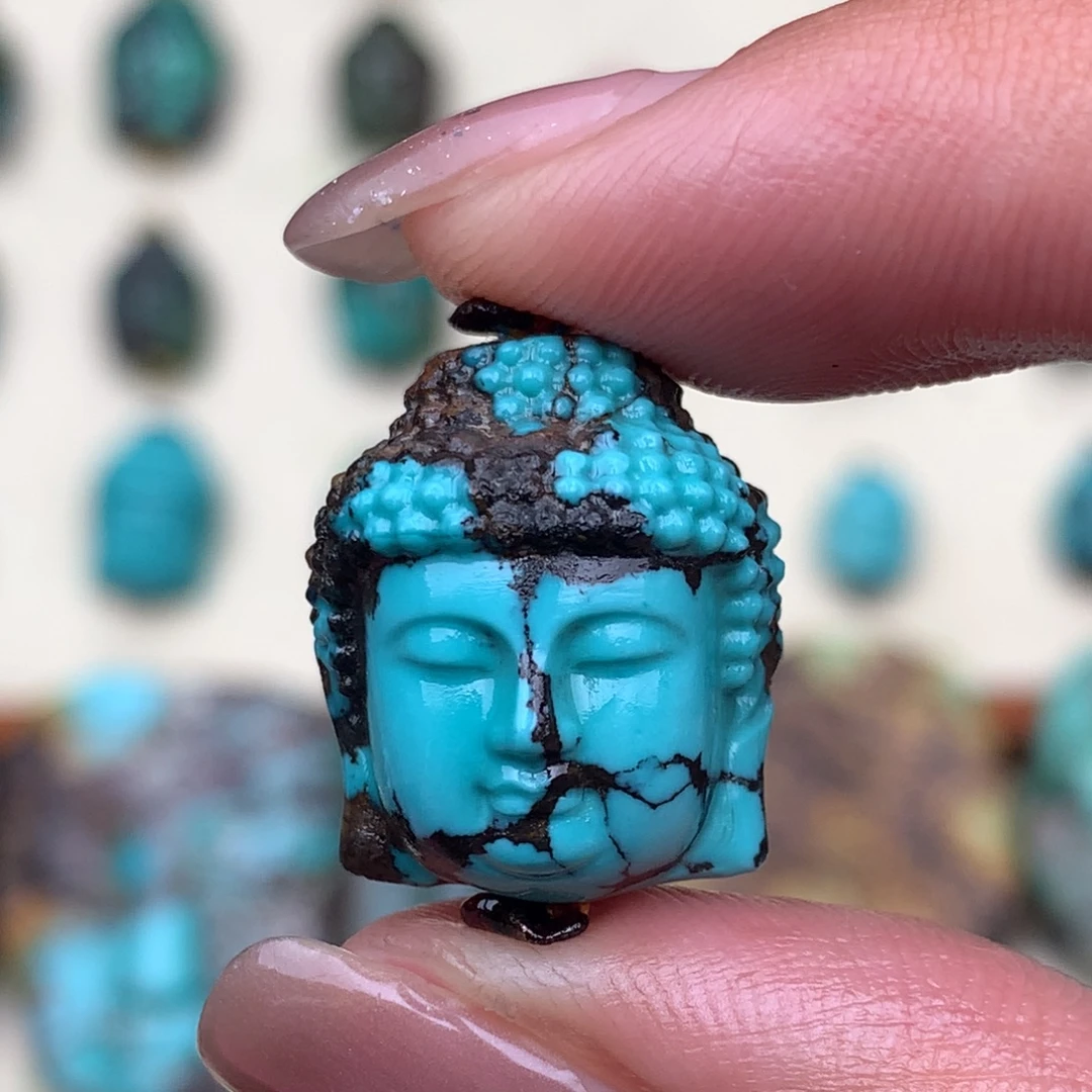 绿松石未镶嵌配饰