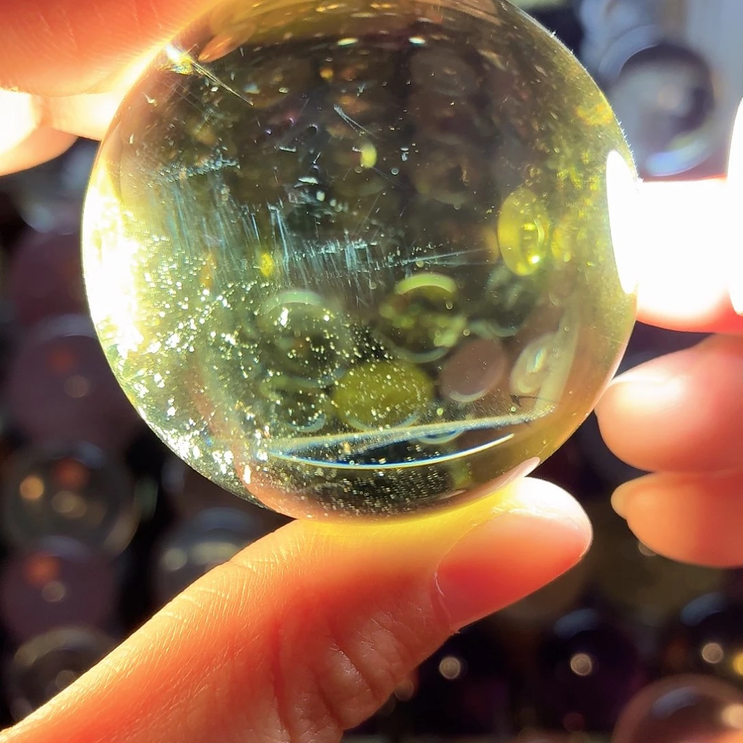 珠宝半成品未镶嵌水晶蓝针48.