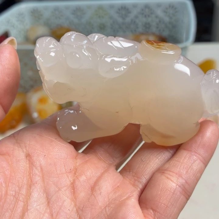 玛瑙/玉髓未镶嵌吊坠(不含链)