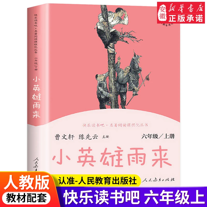 快乐读书吧 六年级上册统编 人教版小英雄雨来小学生 儿童文学