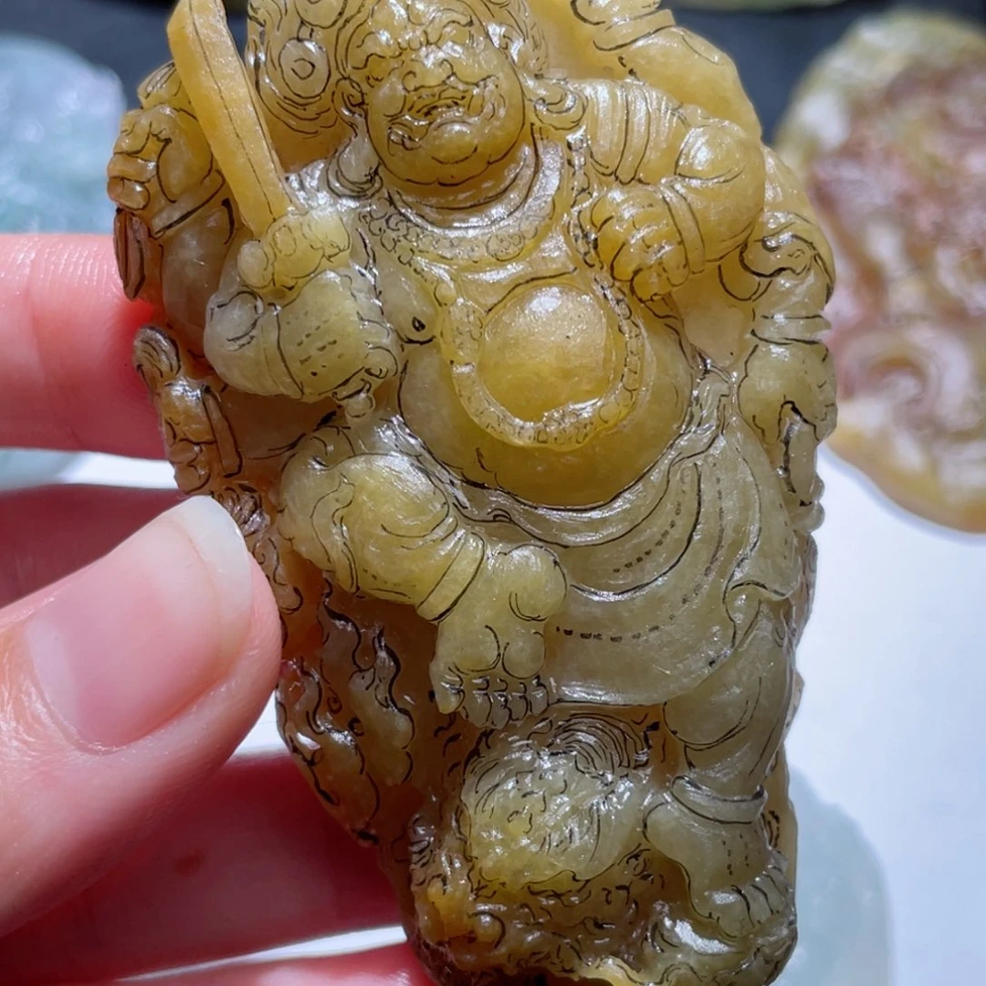 未镶嵌定制翡翠毛货