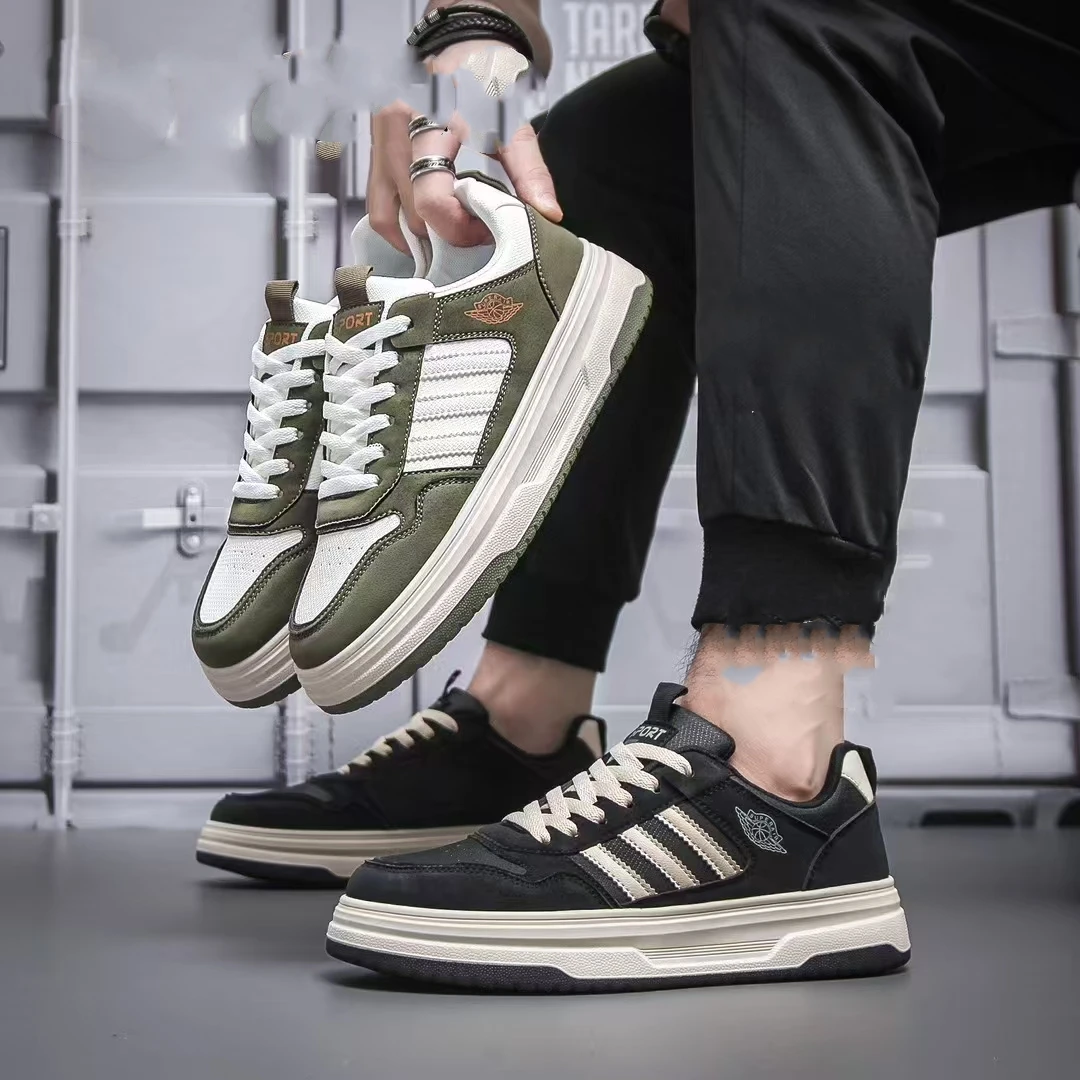 新款男士休闲板鞋休闲鞋潮流韩版春季运动鞋低帮小白鞋