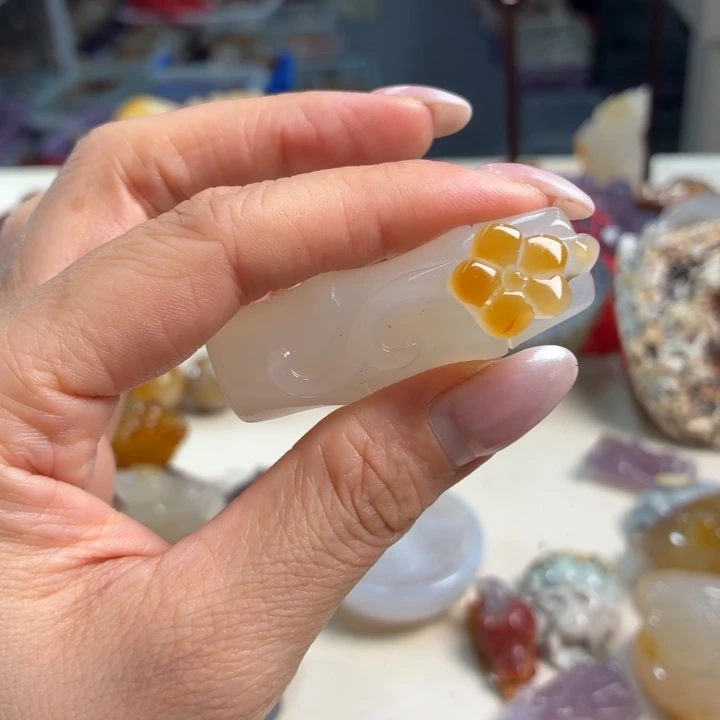 未镶嵌吊坠(不含链)玛瑙/玉髓