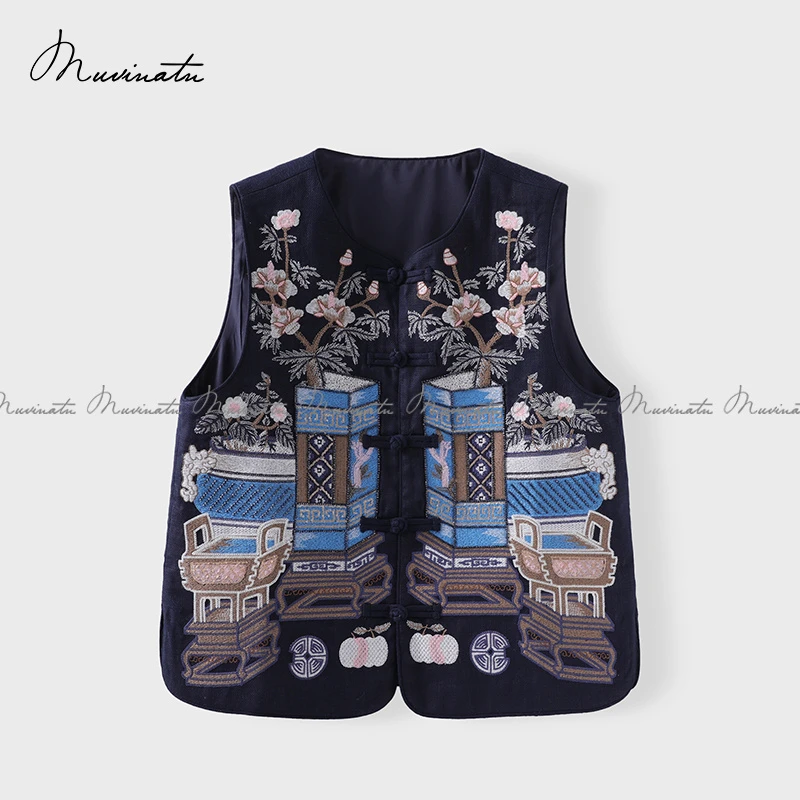 【奕潼优选】新中式国风格绣花短外套 MJ5A950916