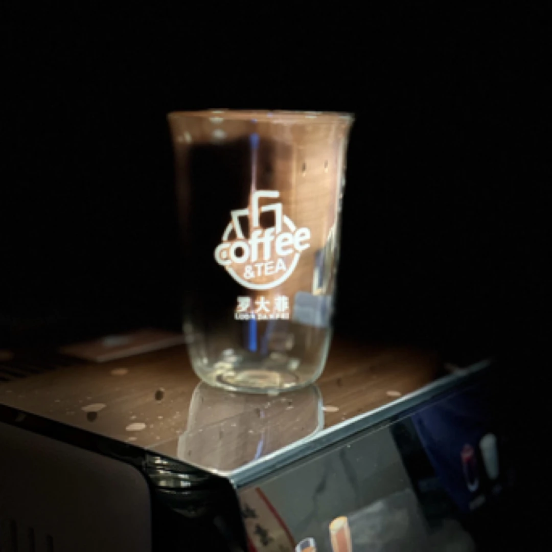 罗大菲高透咖啡杯高硼硅玻璃水杯耐冷热简约设计家用高颜值