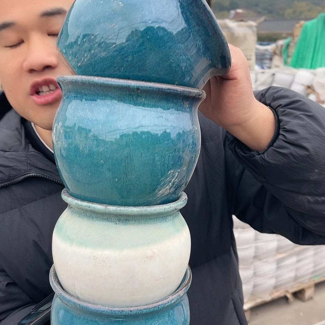 红陶扬扬花盆0221-1103