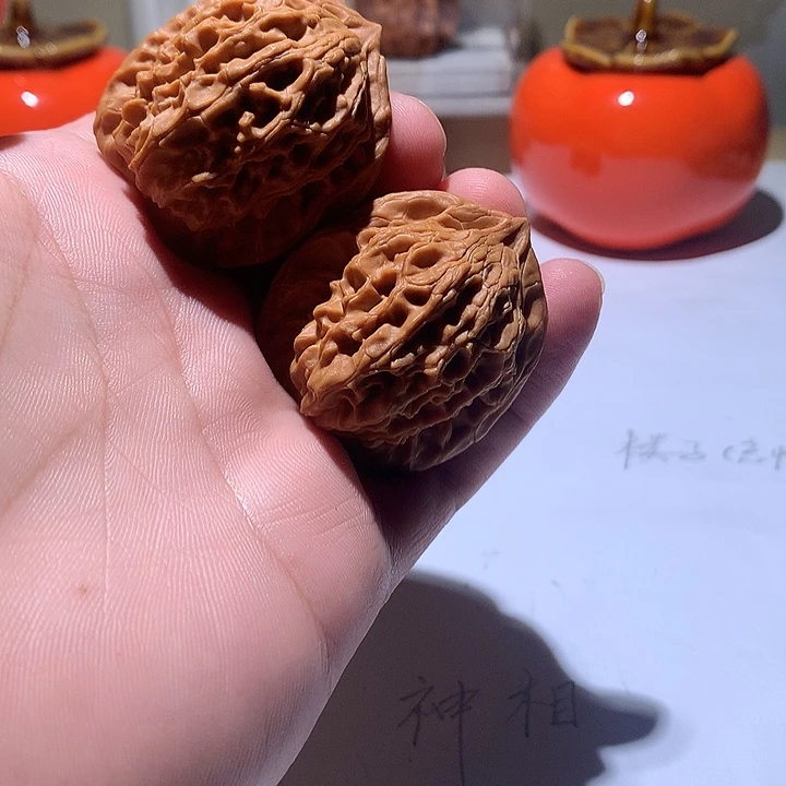 文玩核桃吊坠望月公子帽