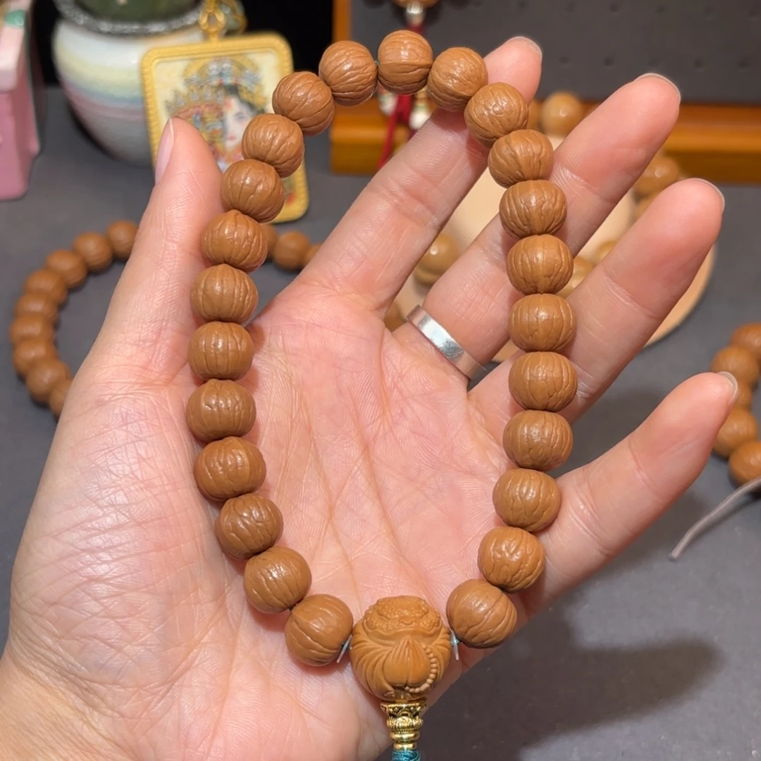 H****猴头核桃手串南瓜12➕三围同尺精品手持