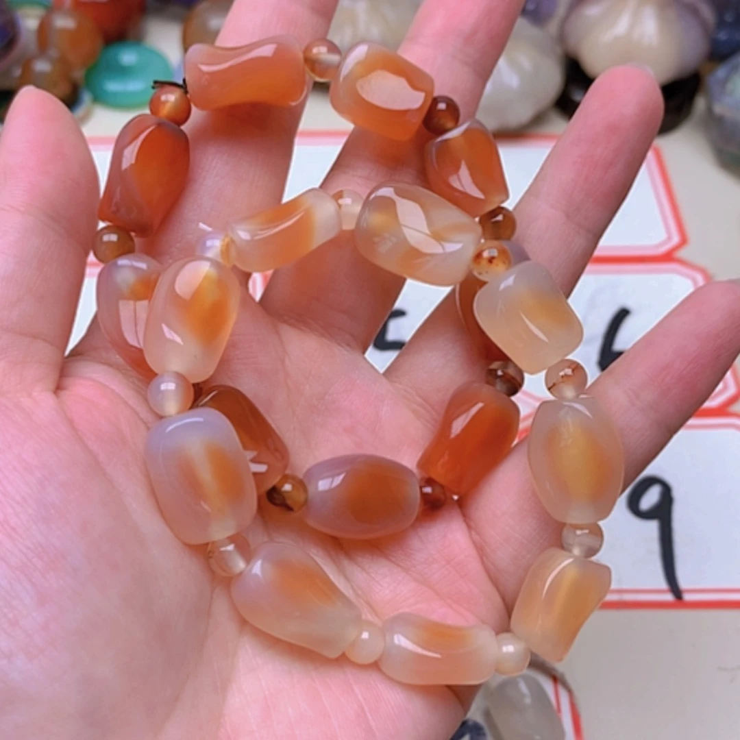 【闪购商品】未镶嵌玛瑙/玉髓珠宝半成品梦*
