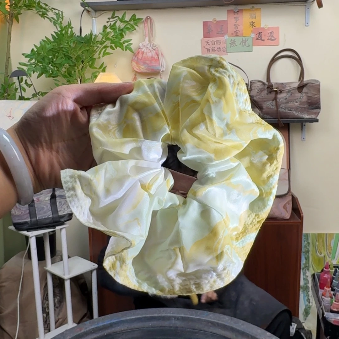 布艺铁合金饼饼发圈