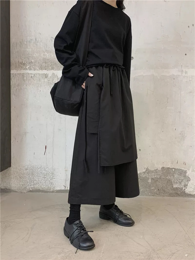 休闲裤女设计款潮流女