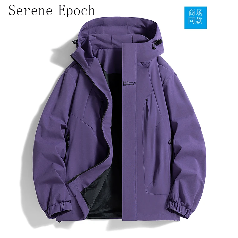 【轻量】2025秋季冲锋款夹克情侣户外防水防风宽松潮流外套保暖