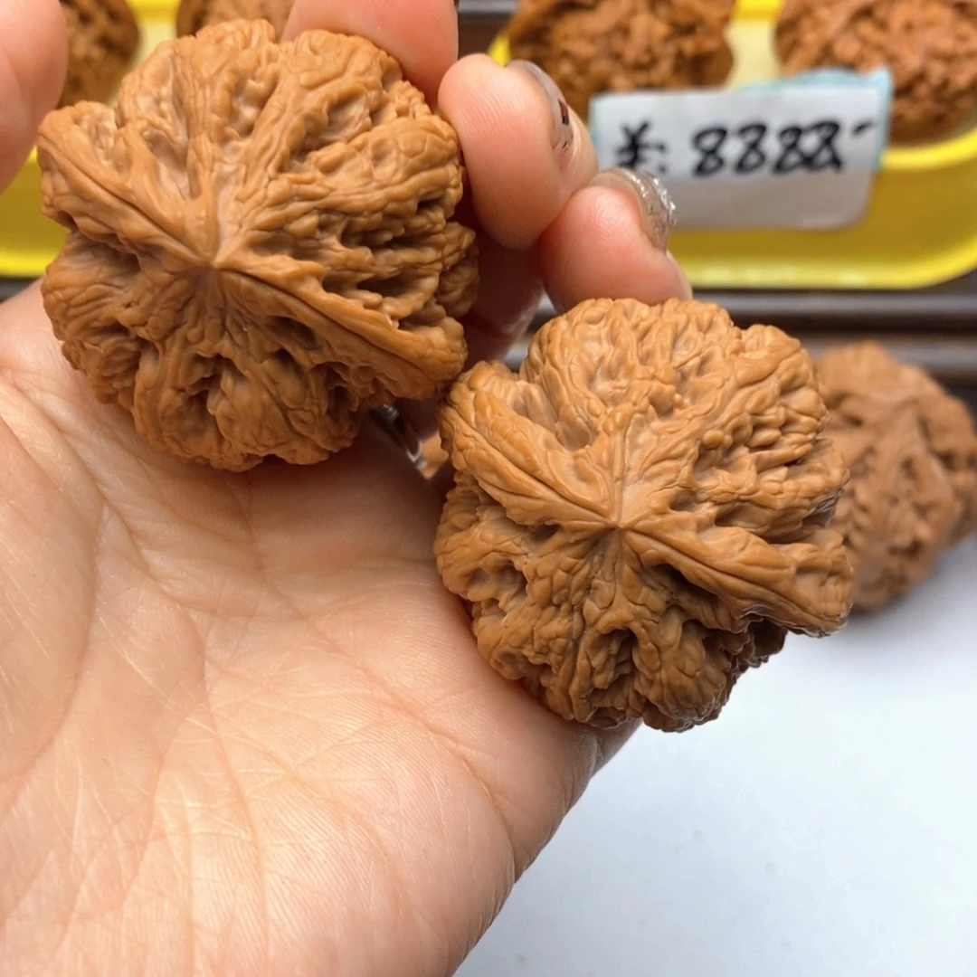 把件文玩核桃45尺全品粗筋