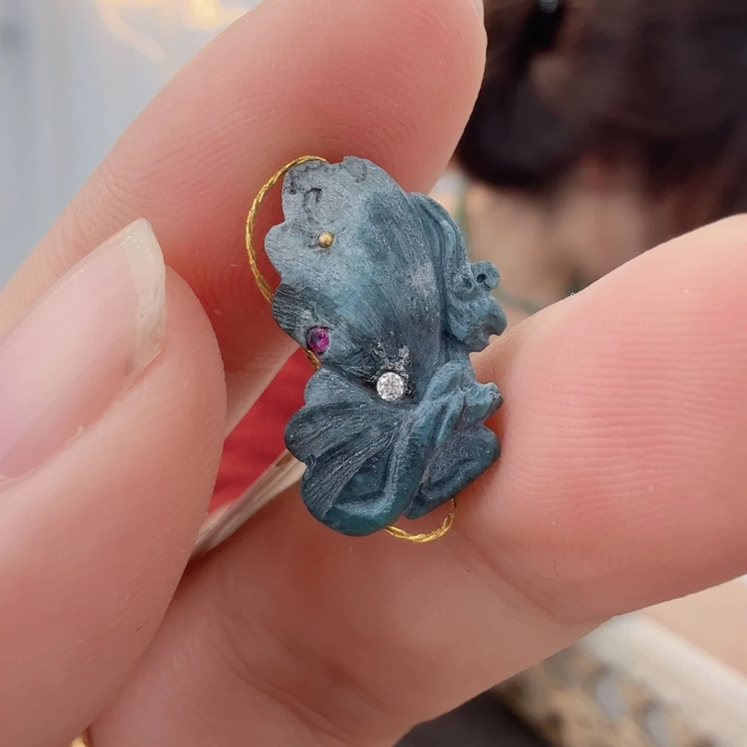 绿松石未镶嵌珠宝半成品