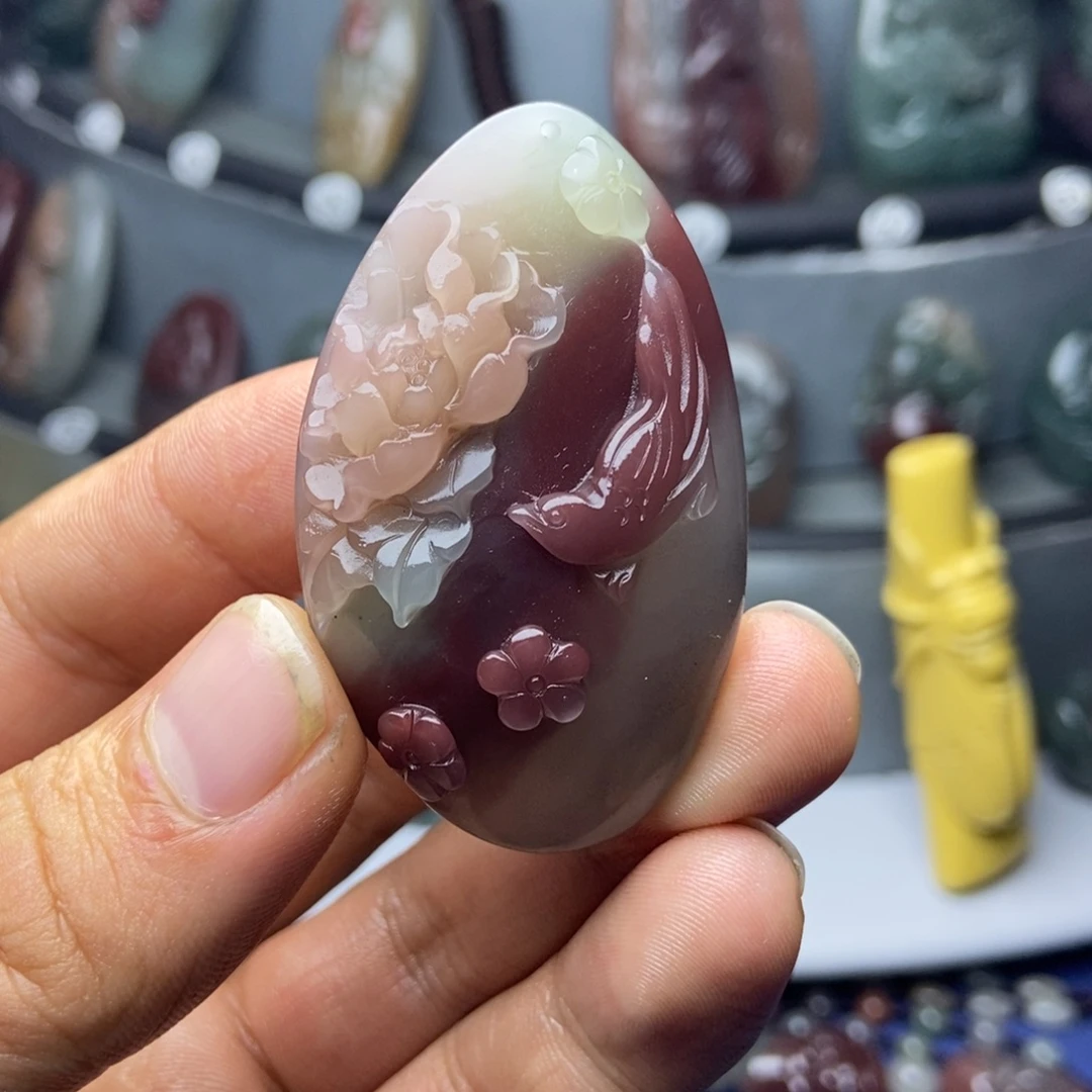玛瑙/玉髓未镶嵌颈饰