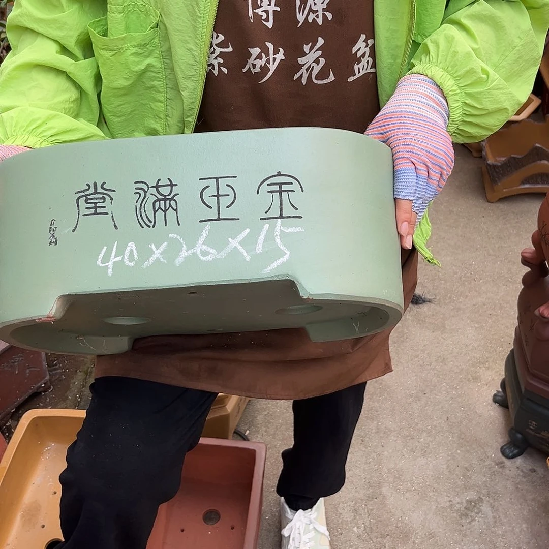 紫砂花盆盆景艺术