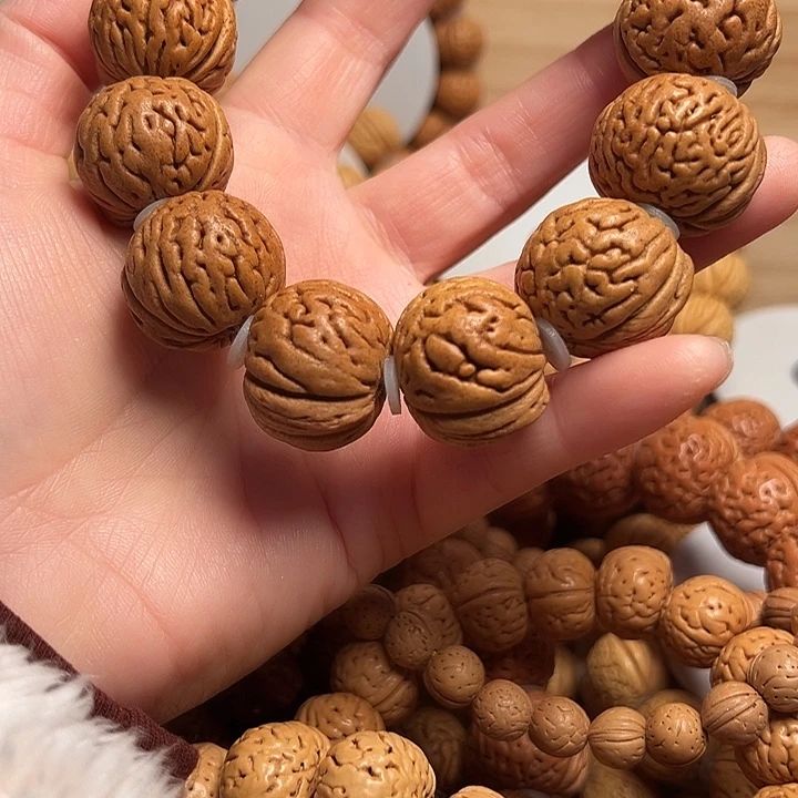 吊坠桃核桃核手串肌肉纹大茶壶23尺