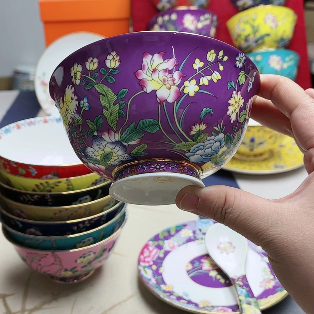 【闪购商品】珐琅4.5英寸6紫。。。。。。