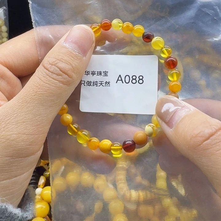 琥珀未镶嵌珠宝奇石