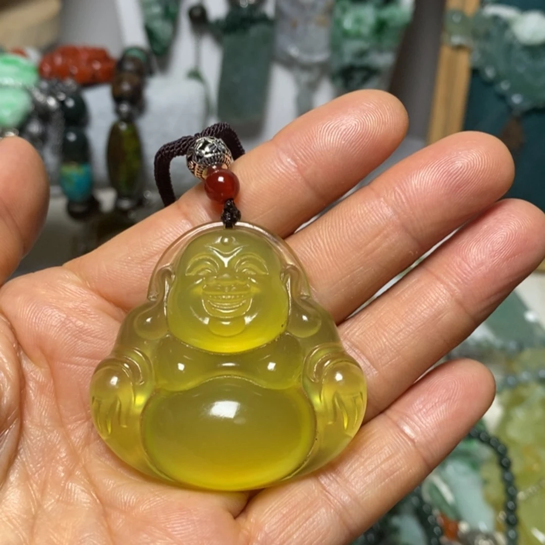 【闪购商品】蛇纹石玉吊坠未镶嵌