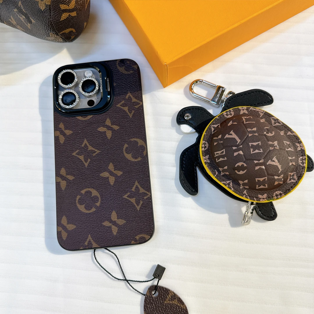 真皮款无边框磁吸支架款适用苹果16promax手机壳15防摔iPhone14