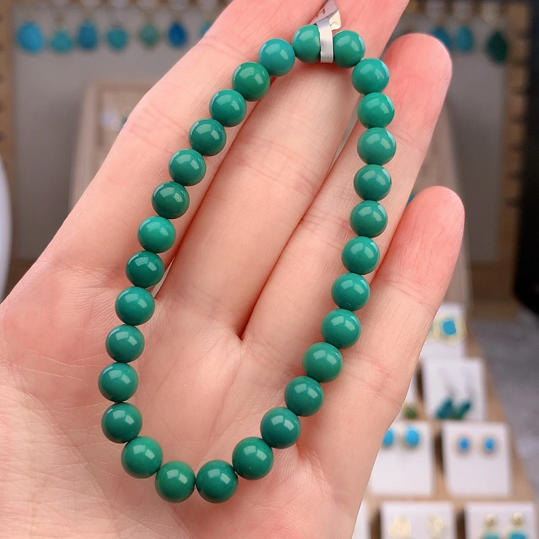 未镶嵌绿松石手链