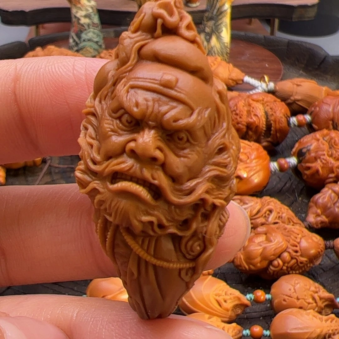 橄榄核手串/手链钟馗