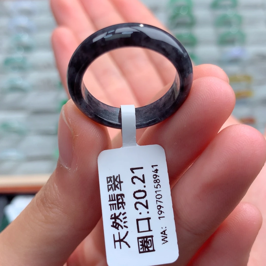 翡翠戒指未镶嵌第****7天然