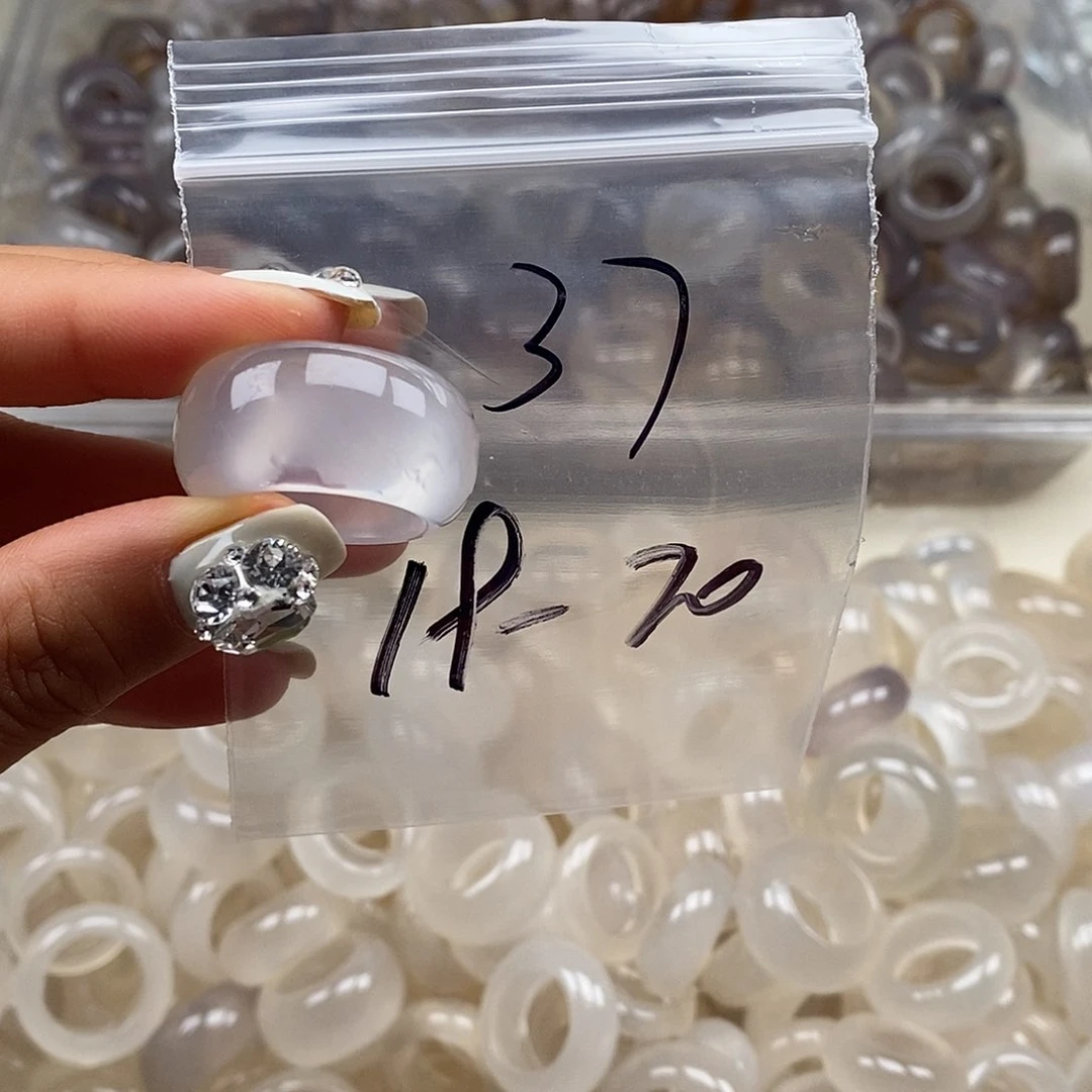 玛瑙/玉髓戒指合金