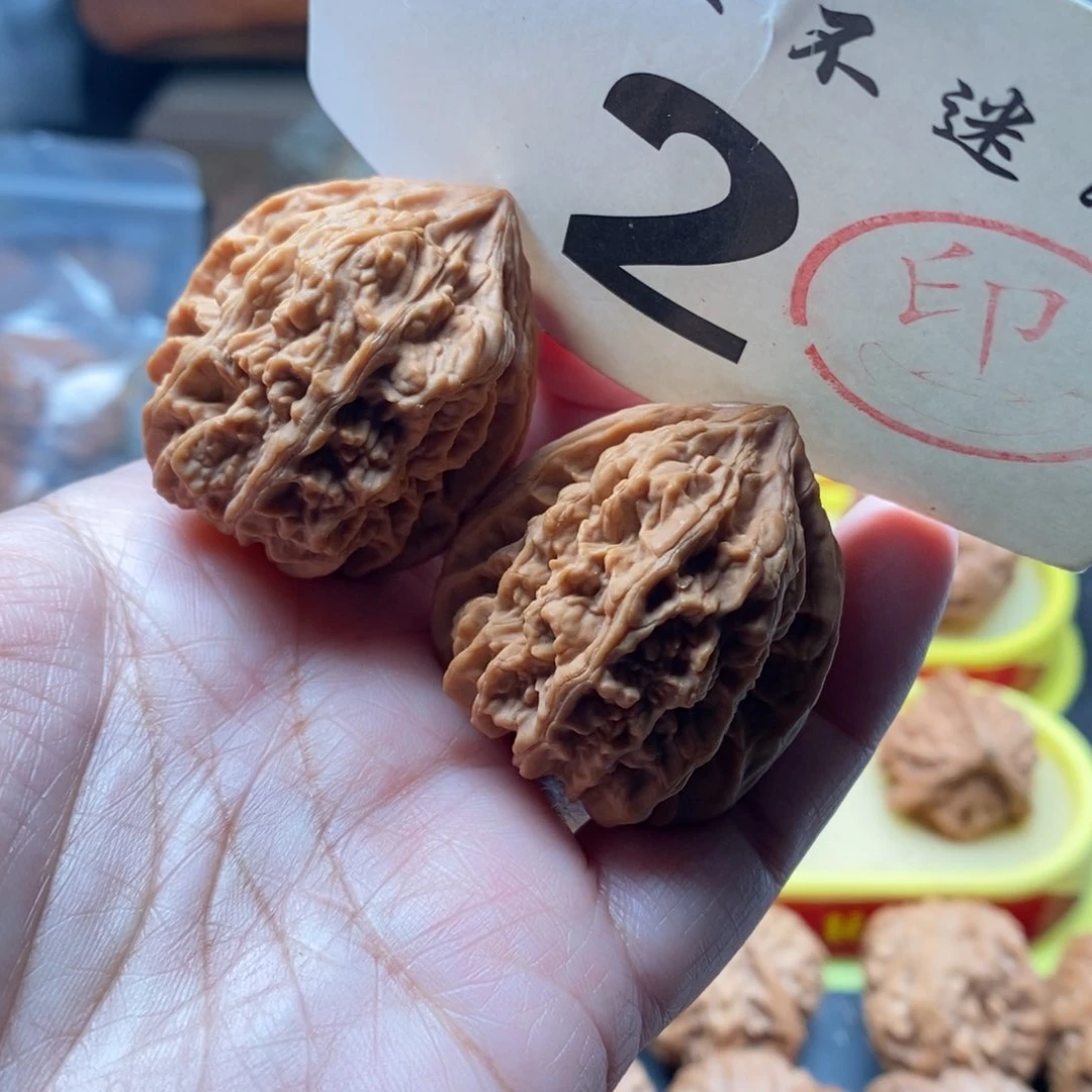 把件文玩核桃35野生无名