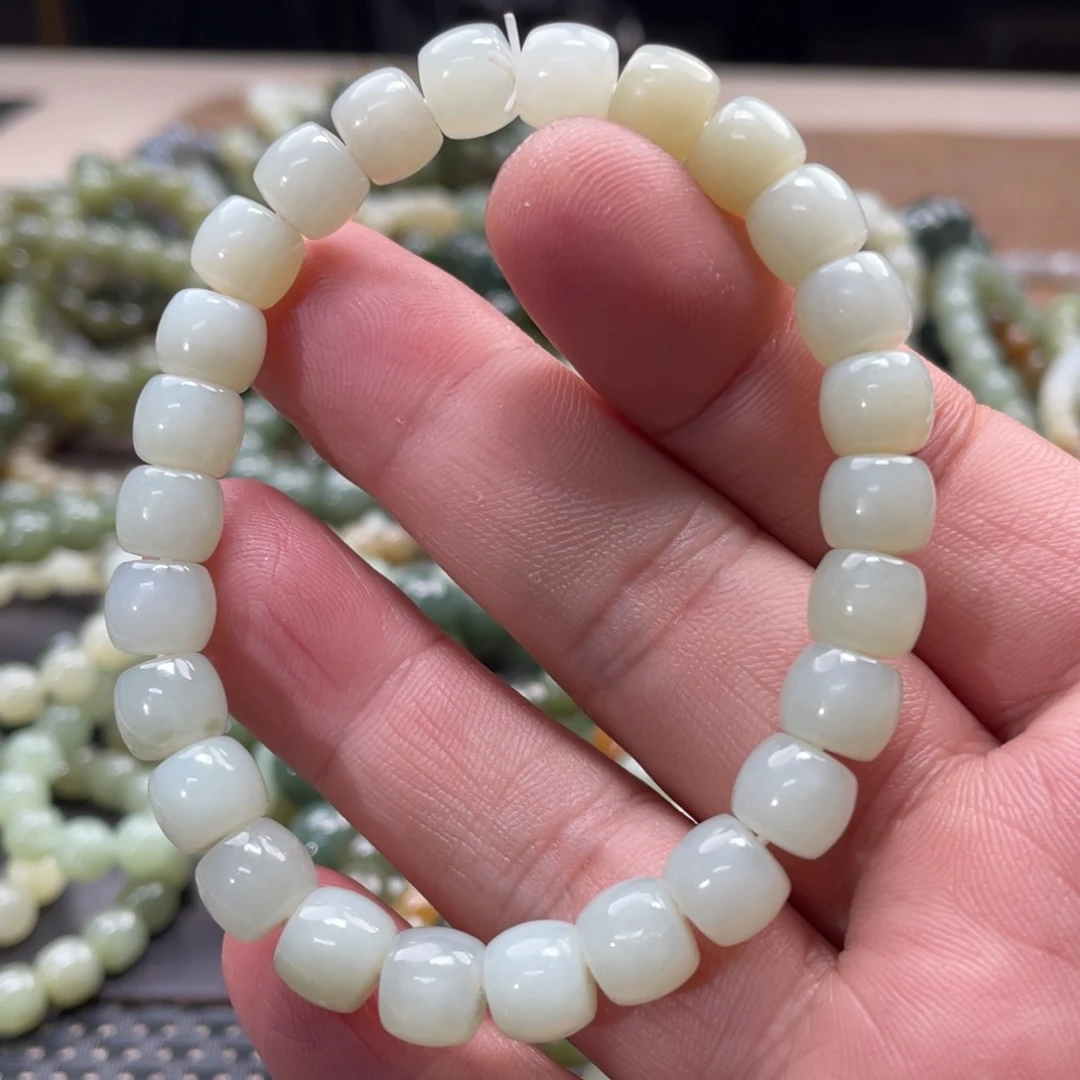 和田玉手链未镶嵌