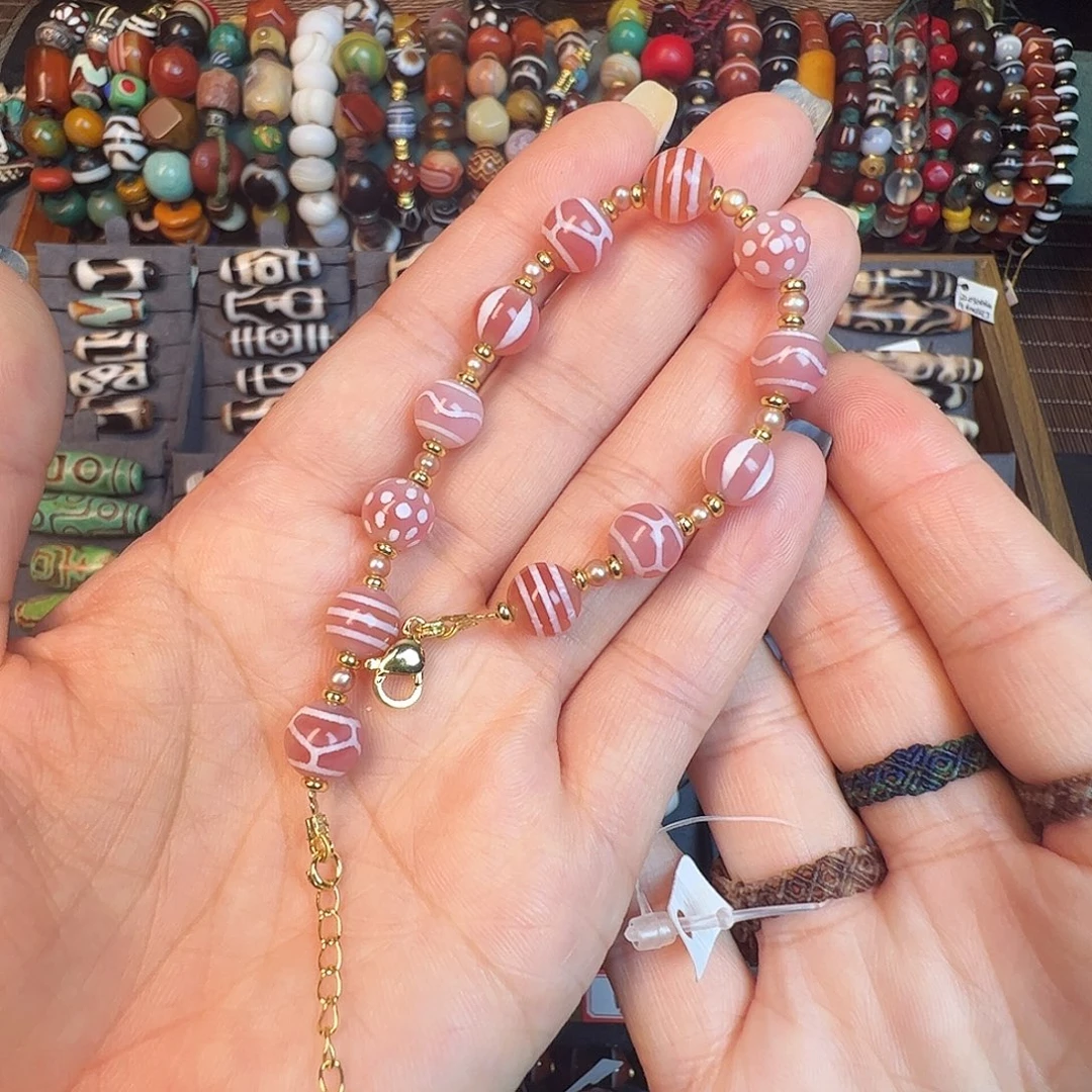 玛瑙/玉髓未镶嵌手链