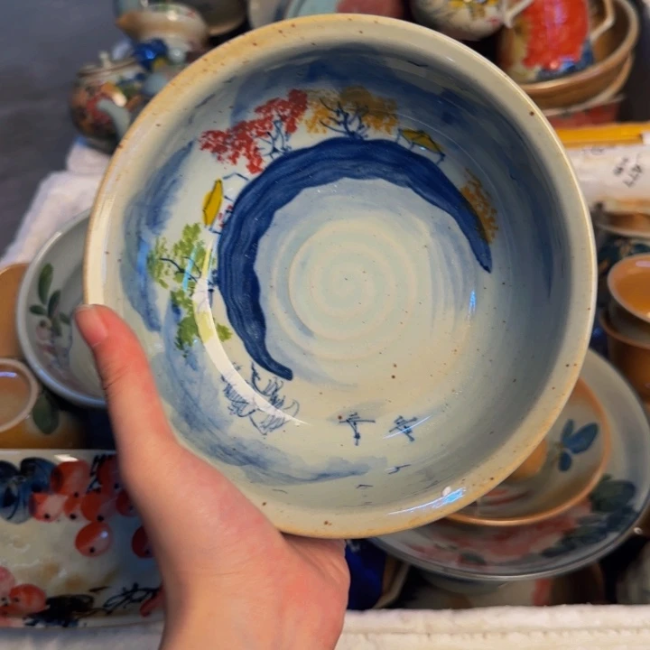 瓷片景德镇陶瓷手工手绘