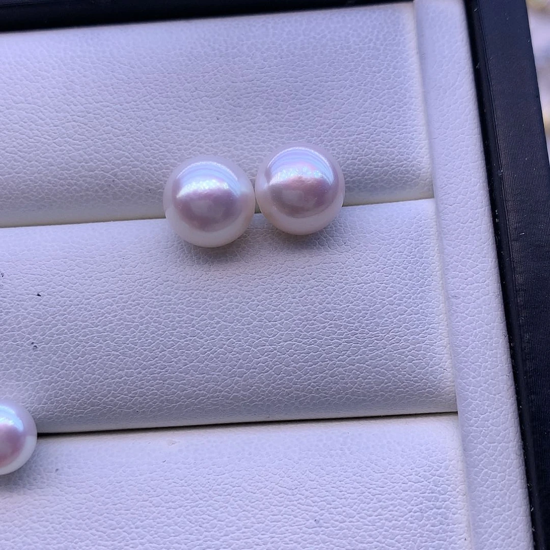 淡水珍珠耳饰合金