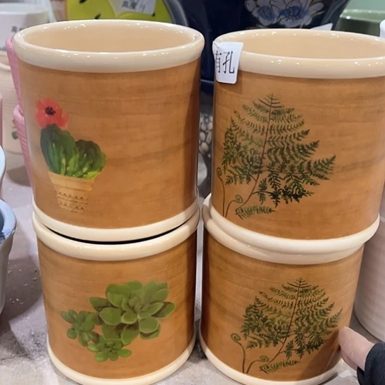 陶瓷外贸尾货多肉绿植陶瓷花盆