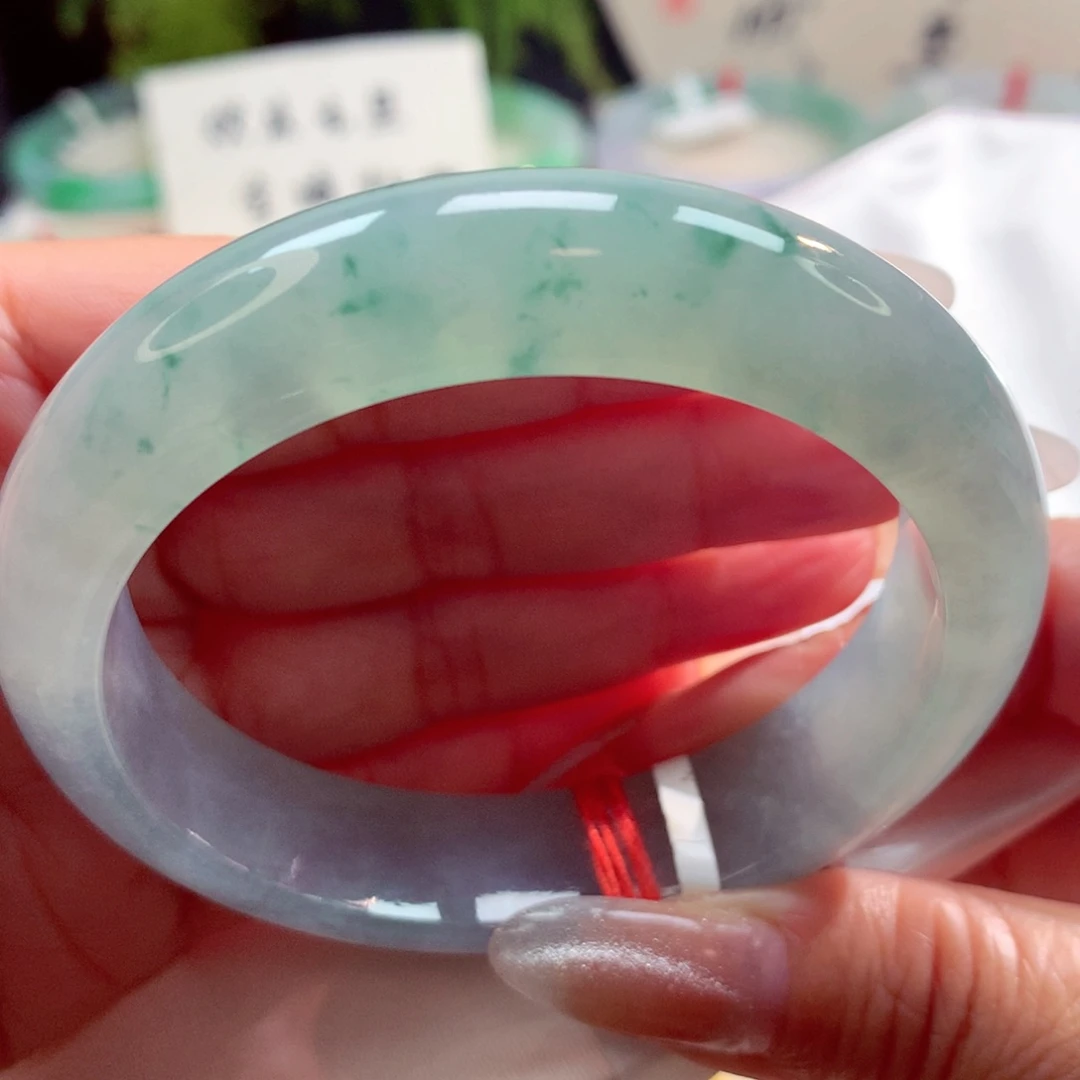 未镶嵌手镯翡翠55.8正圈（19号）