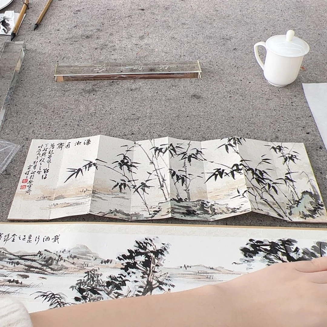 （rbzzx）竹 册页 书画