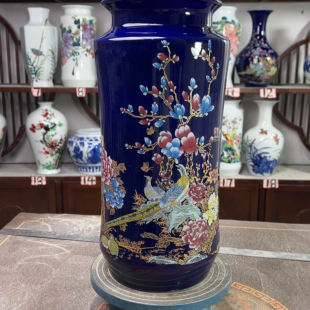 陶摆件景德镇陶瓷书景泰蓝