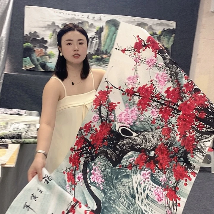 国画国画作品手绘