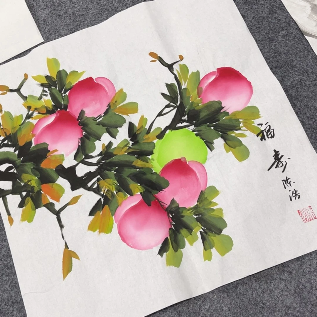 国画我的小伙伴们都