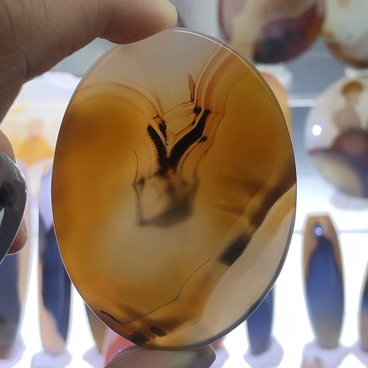 查罗石未镶嵌珠宝半成品11