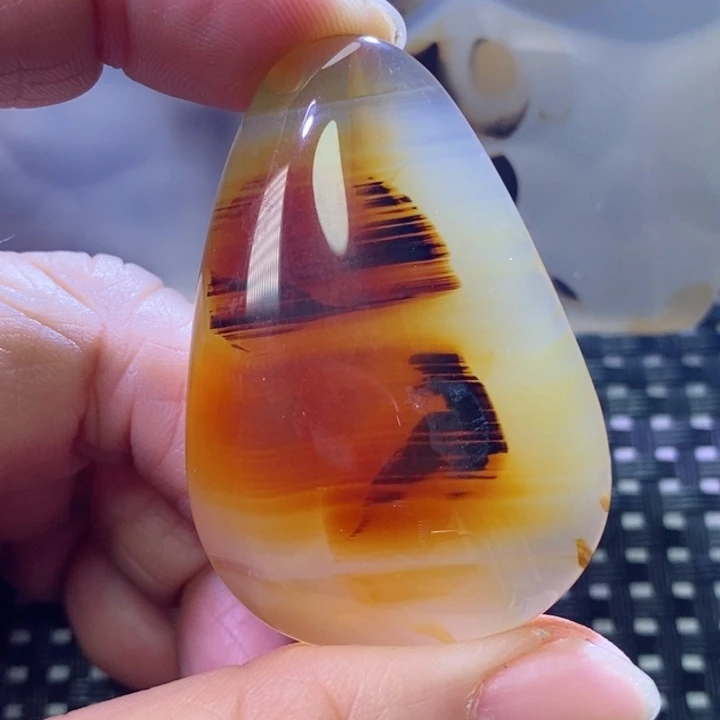 玛瑙/玉髓颈饰未镶嵌天*