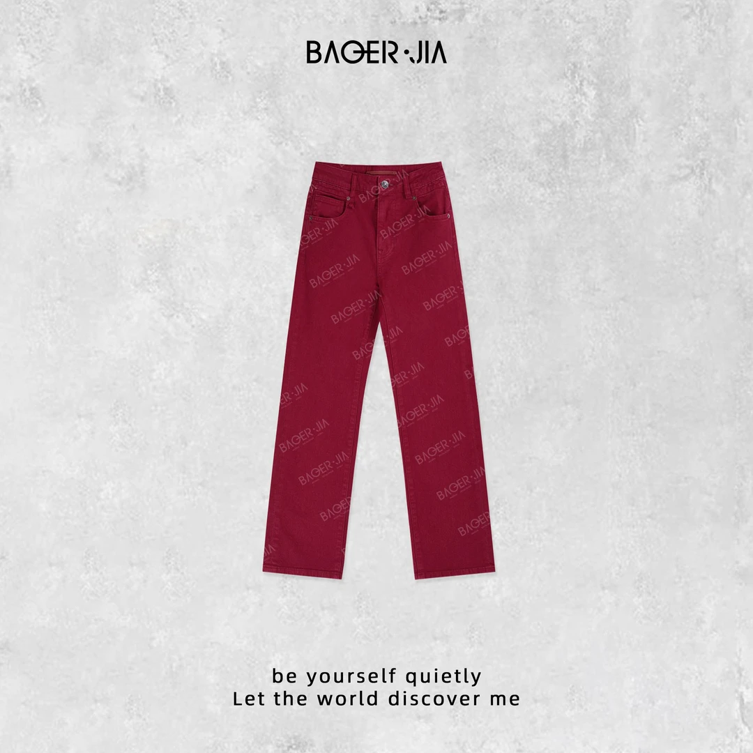9-宝儿家含幂BC52924309早春穿搭新款时尚潮流显瘦百搭裤子