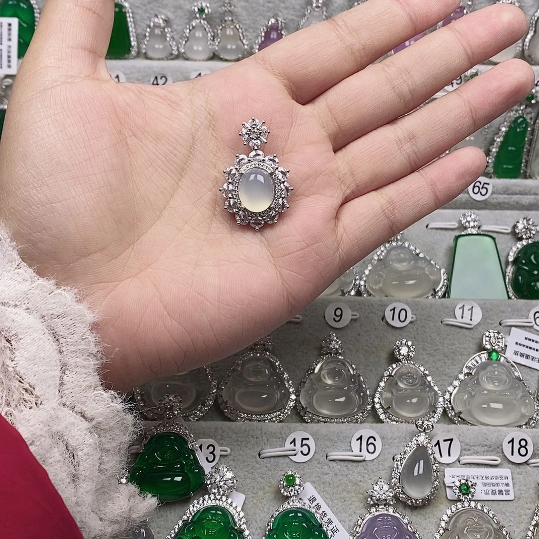 玛瑙/玉髓合金颈饰