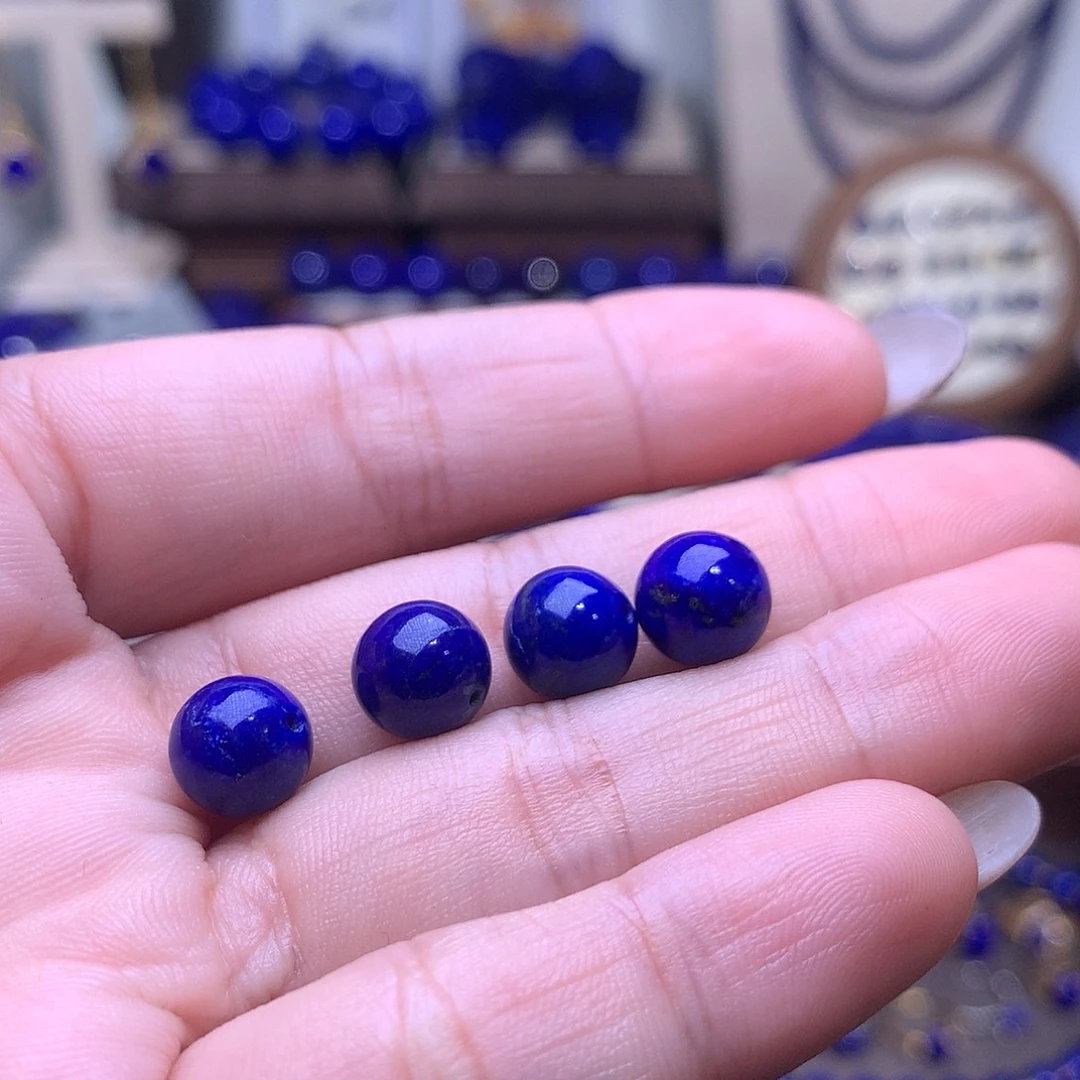 青金石未镶嵌9m4颗