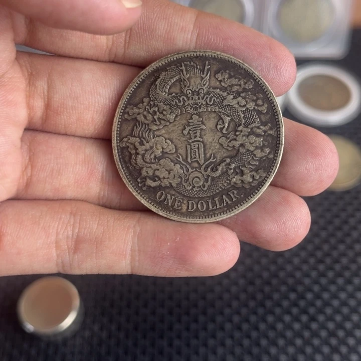 金属大头龙洋船洋工艺品