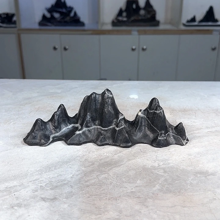 奇石茶宠鱼缸文房摆件